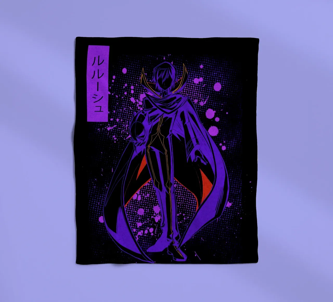 Code Geass fleece blanket by Neonartstudio