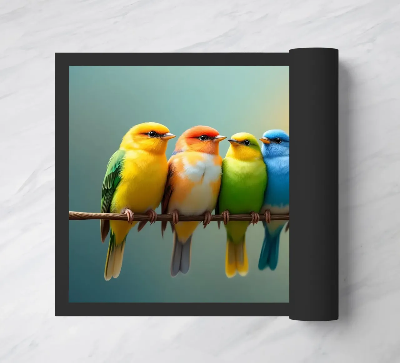 on the wire doormat by Art Digital Visuel
