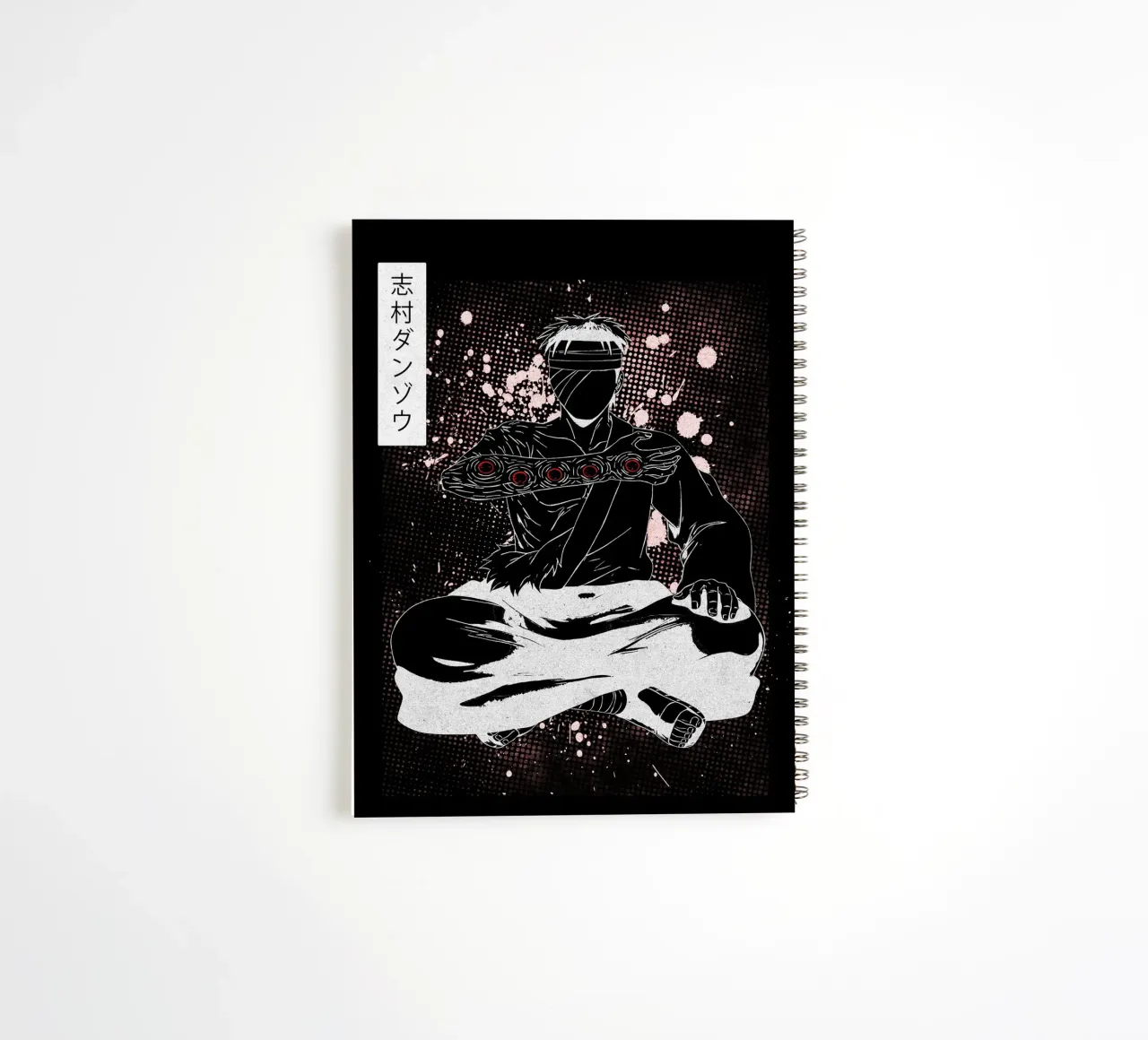 Danzo Shimura Naruto Ringbuch von Neonartstudio