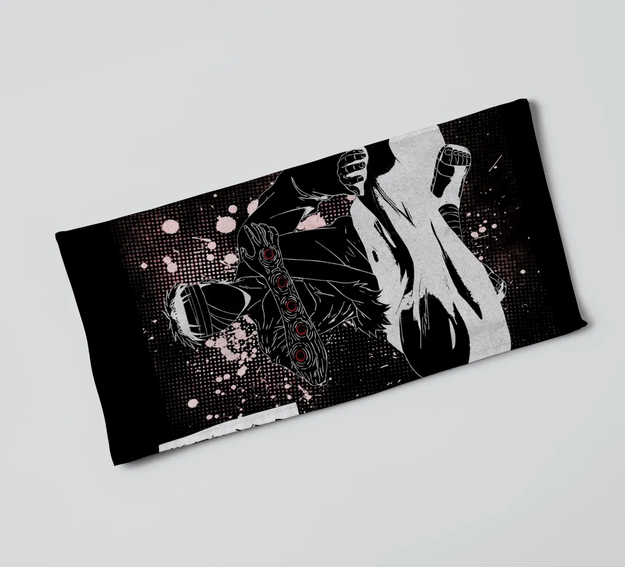 Danzo Shimura Naruto asciugamano da bagno da Neonartstudio