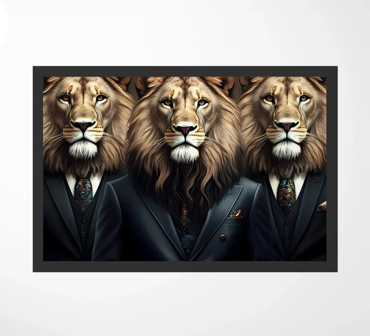 il leone reale zerbino da Art Digital Visuel