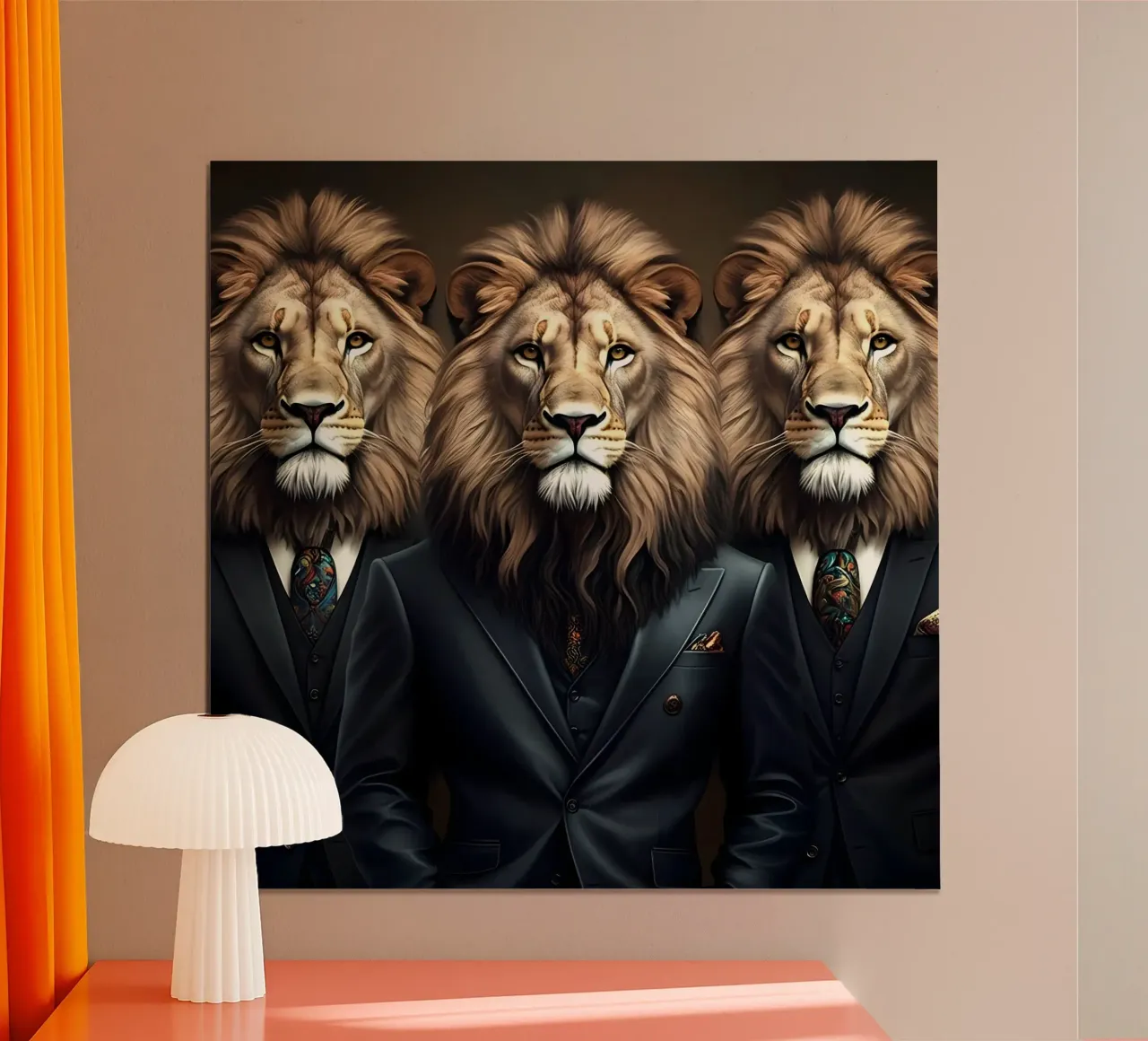 il leone reale carta hahnemühle da Art Digital Visuel