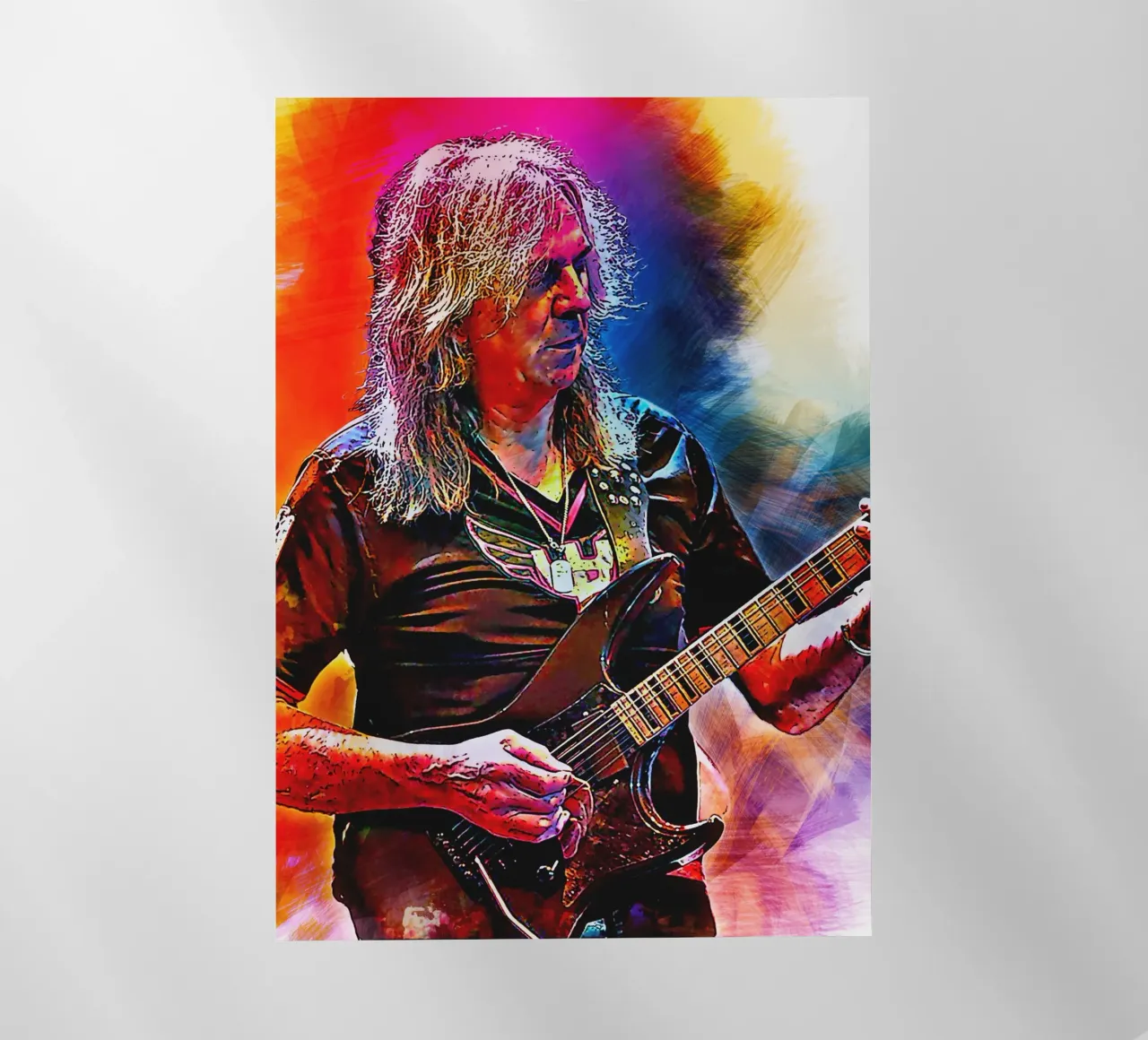 Glen Tipton pellicola backlit da HopeStudio
