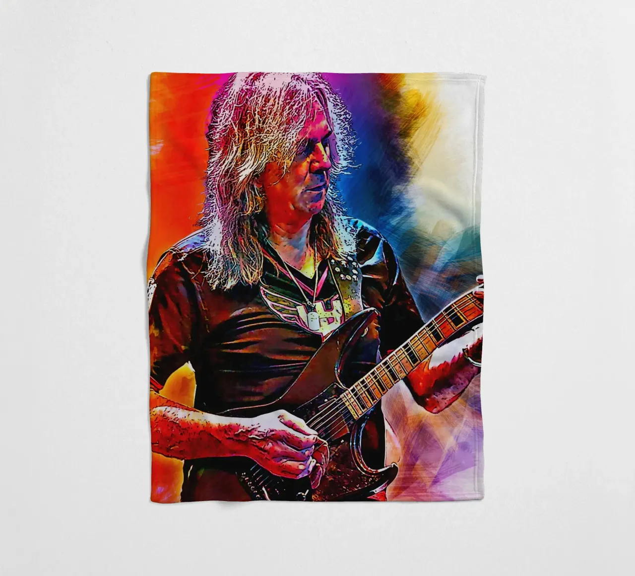 Glen Tipton coperta in pile da HopeStudio