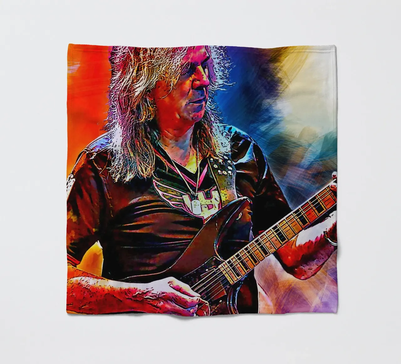 Glen Tipton coperta in pile da HopeStudio