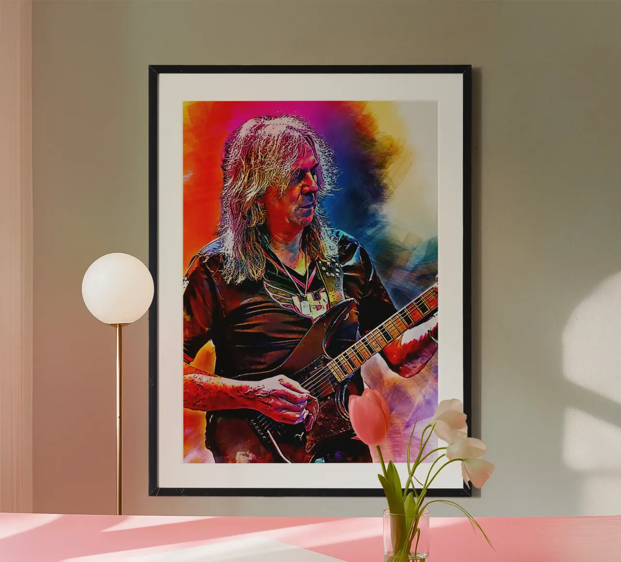 Glen Tipton carta hahnemühle da HopeStudio