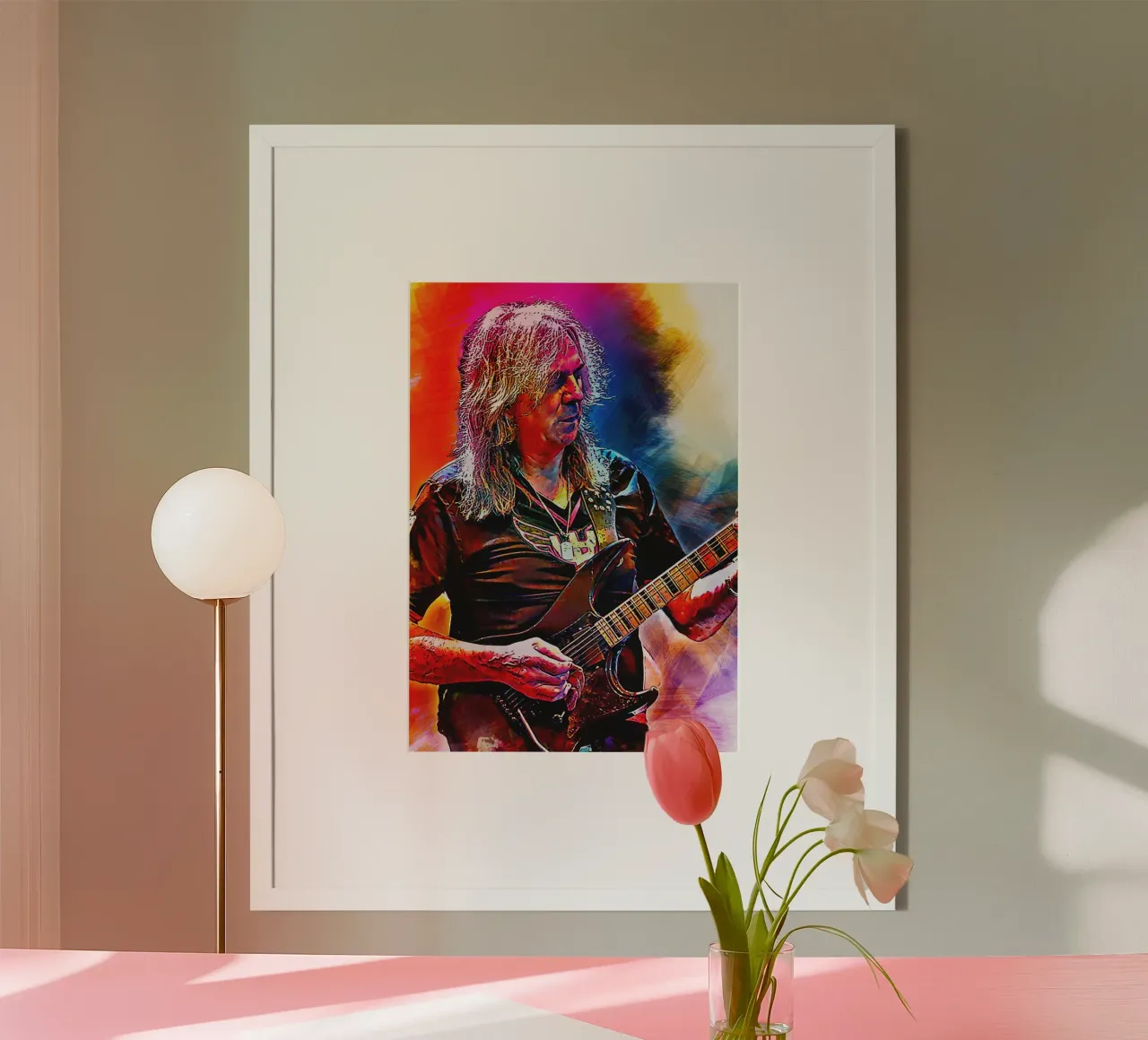Glen Tipton carta hahnemühle da HopeStudio