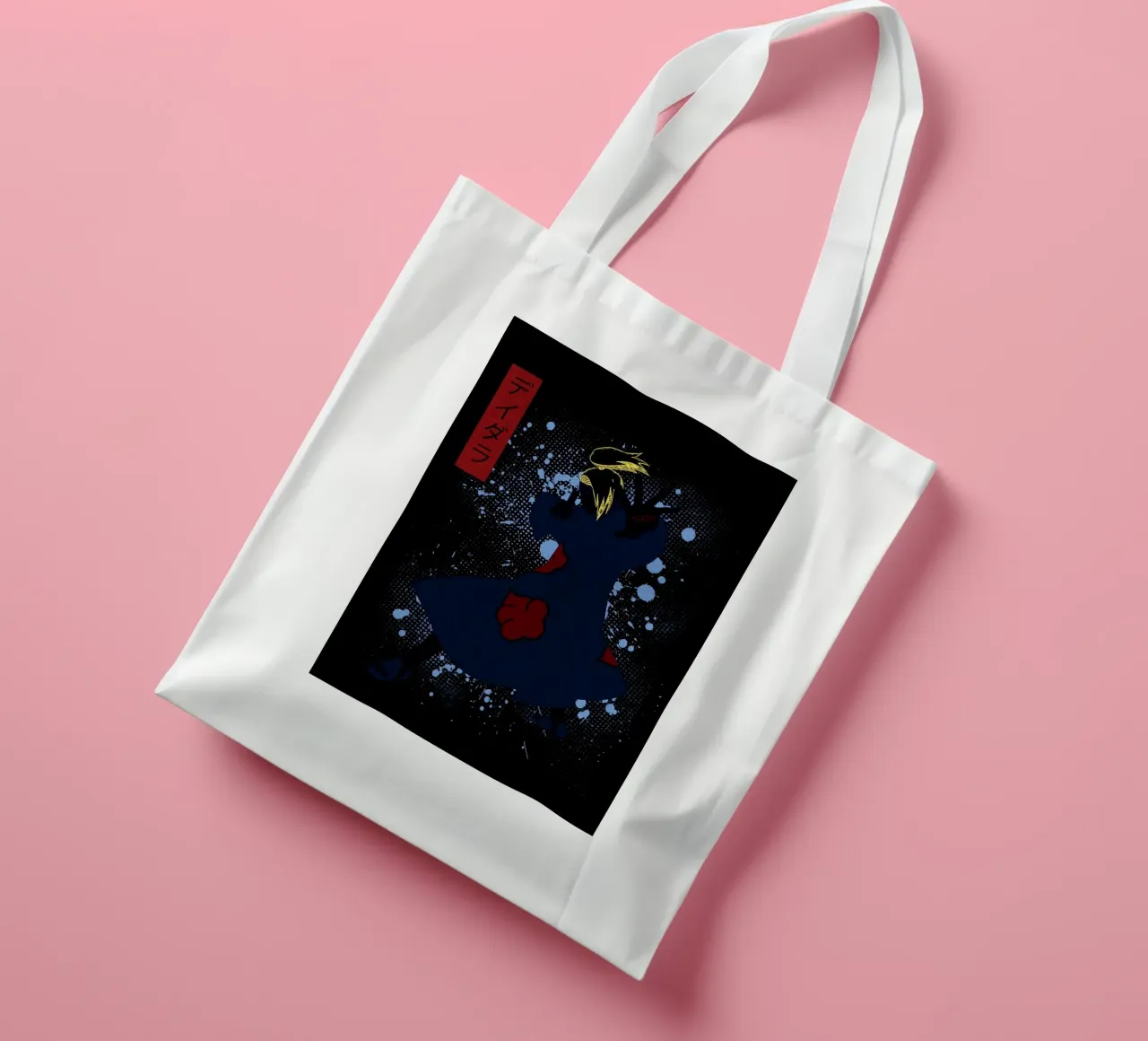 Deidara tote bag by Neonartstudio