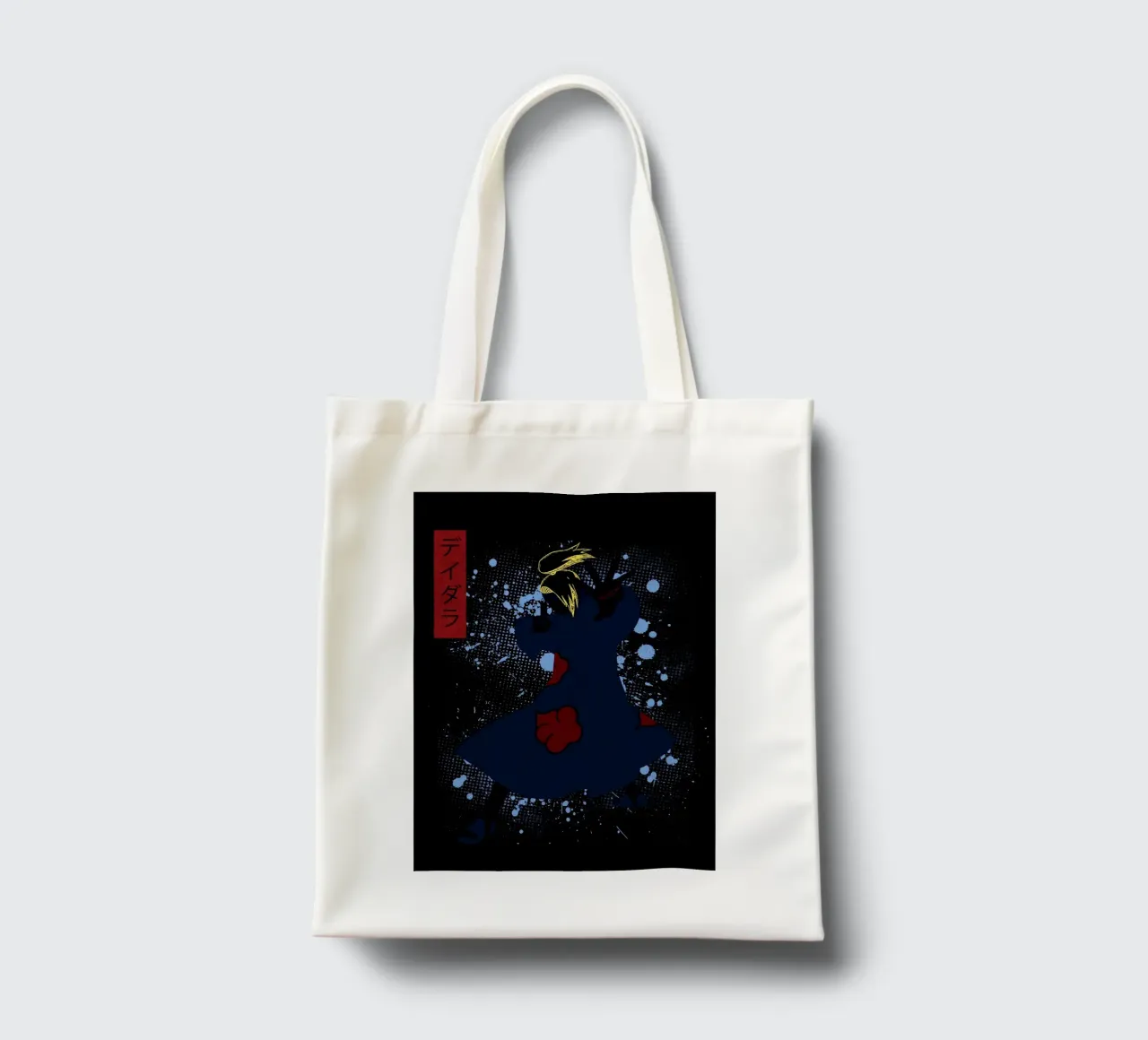 Deidara tote bag by Neonartstudio