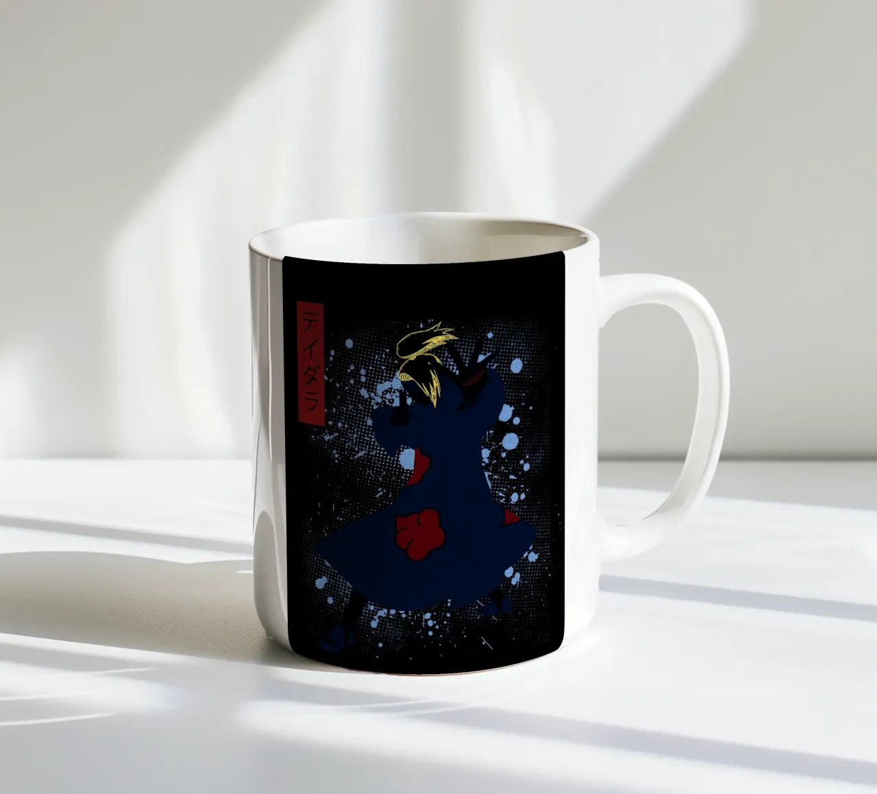 Deidara tazza in ceramica da Neonartstudio