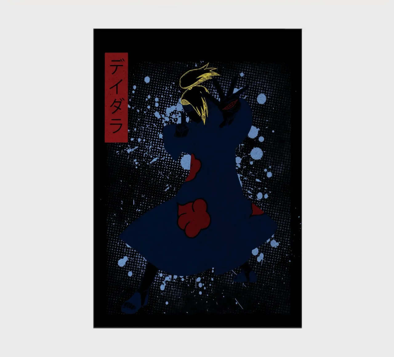 Deidara notebook by Neonartstudio
