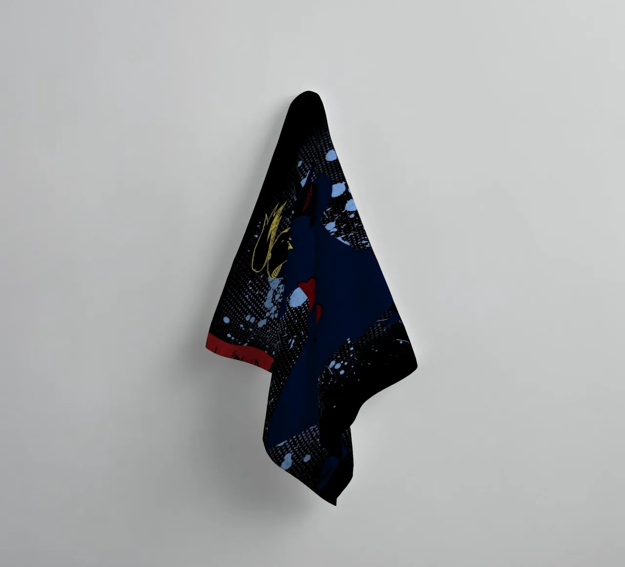 Deidara asciugamano da bagno da Neonartstudio