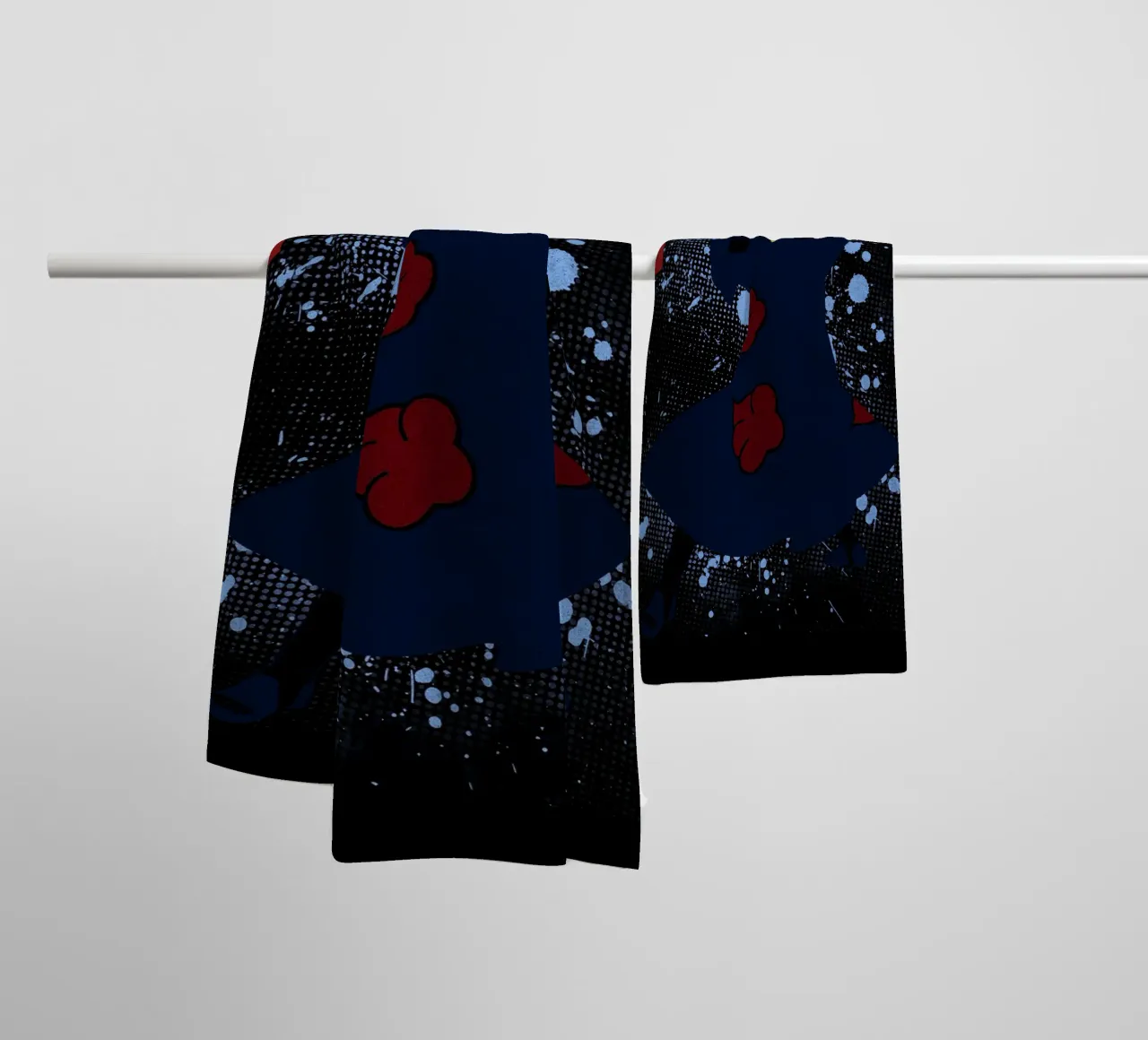 Deidara asciugamano da bagno da Neonartstudio