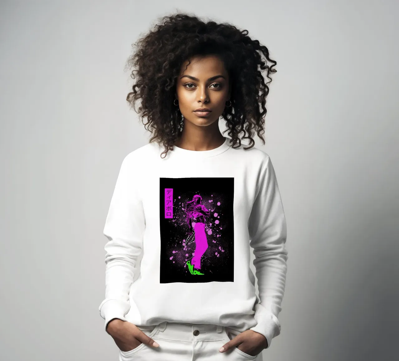 Diavolo jojo felpa da Neonartstudio