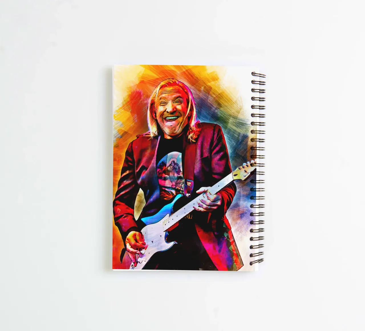 Joe Walsh spiral notebook by HopeStudio