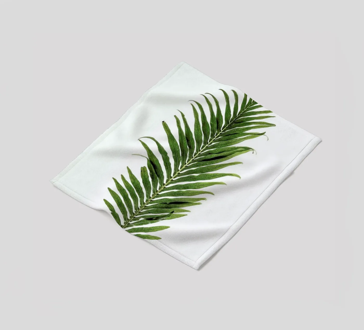 Baobab Leaf fleece blanket by Shot By Clint