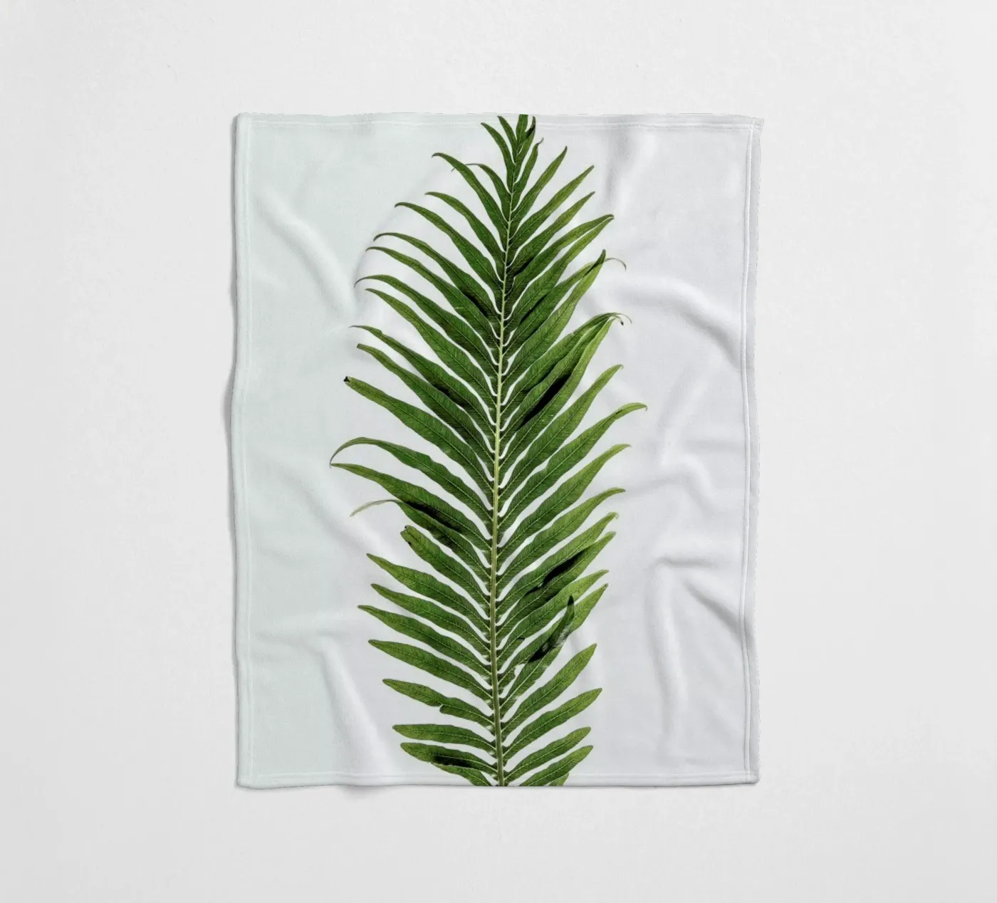 Baobab Leaf fleece blanket by Shot By Clint