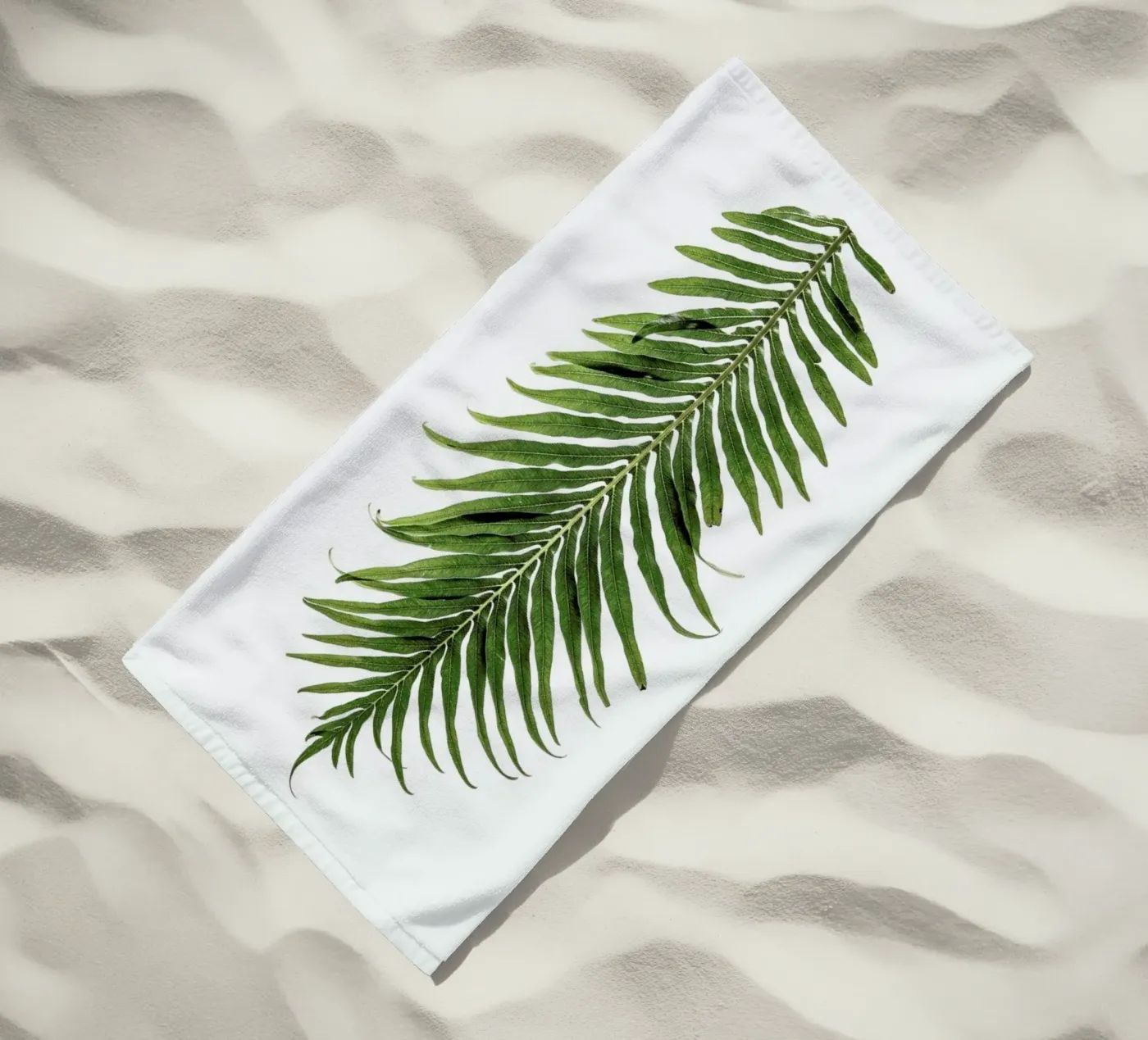 Baobab Leaf beach towel by Shot By Clint