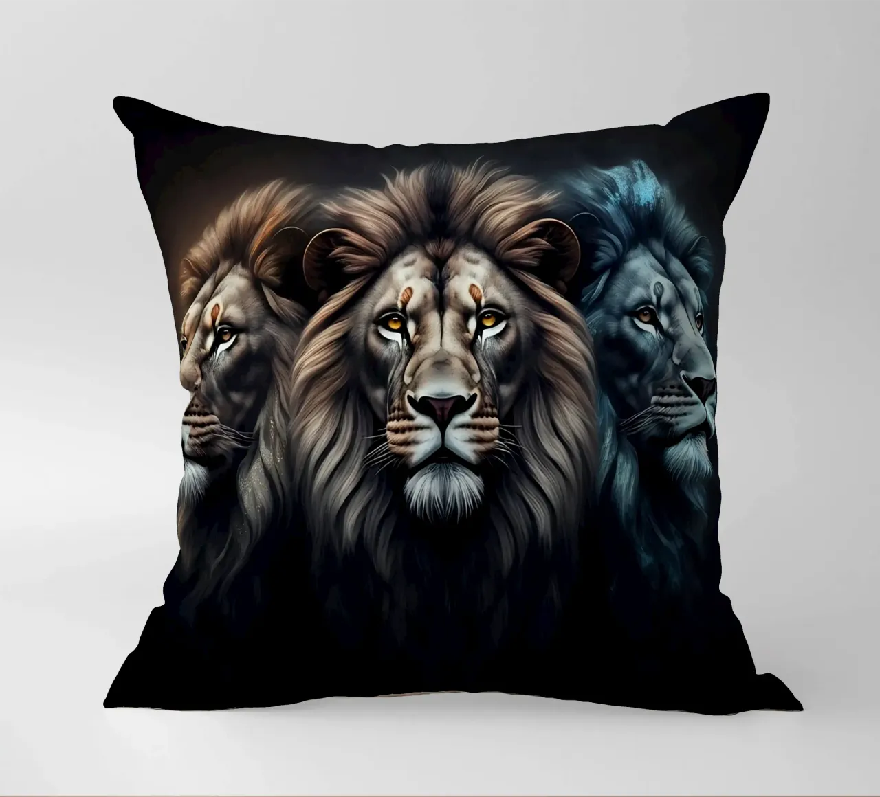 il leone reale cuscino da Art Digital Visuel