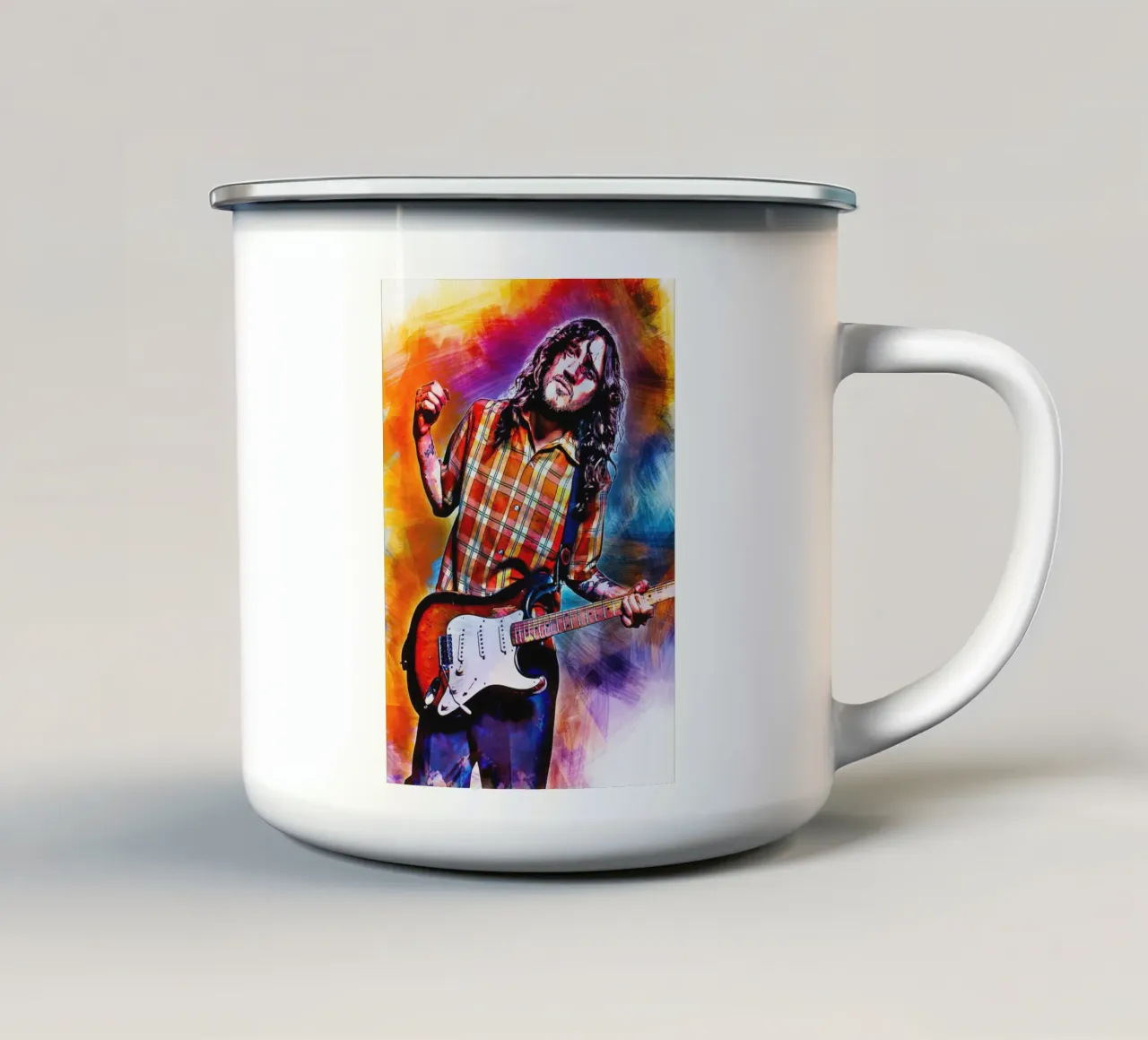 John Frusciante tazza in smalto da HopeStudio