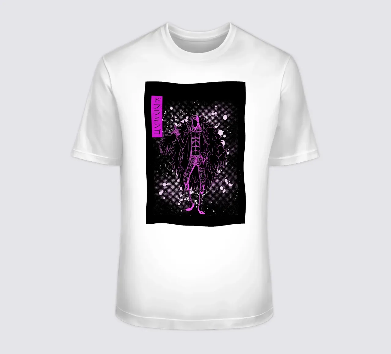 Donquixote Doflamingo one piece t-shirt da Neonartstudio