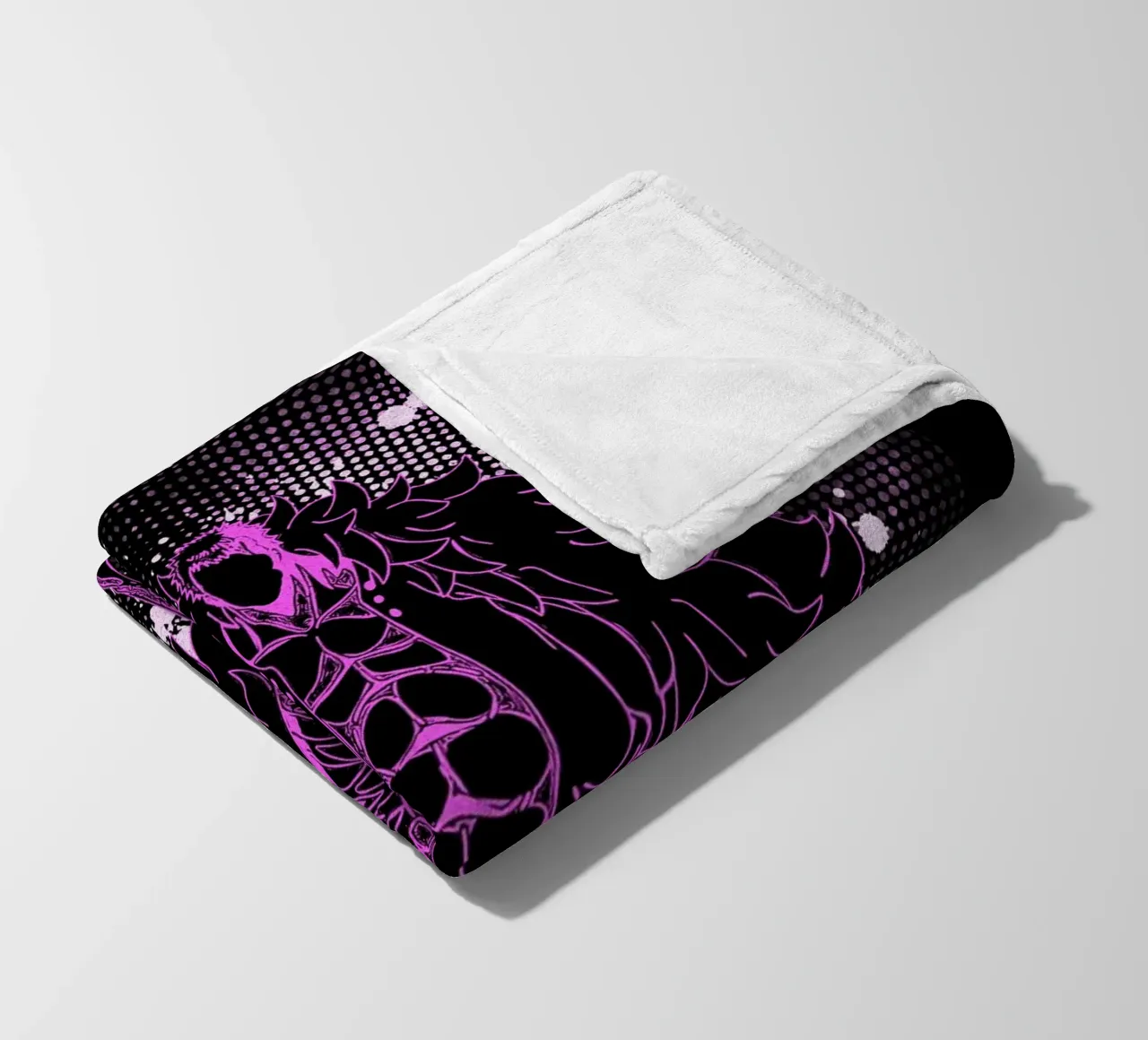 Donquixote Doflamingo one piece coperta in pile da Neonartstudio