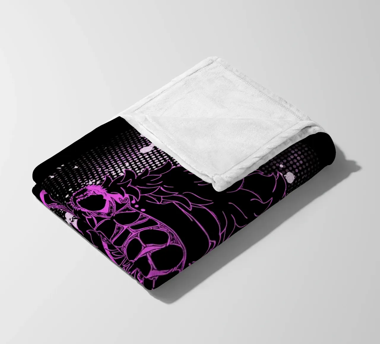 Donquixote Doflamingo one piece coperta in pile da Neonartstudio