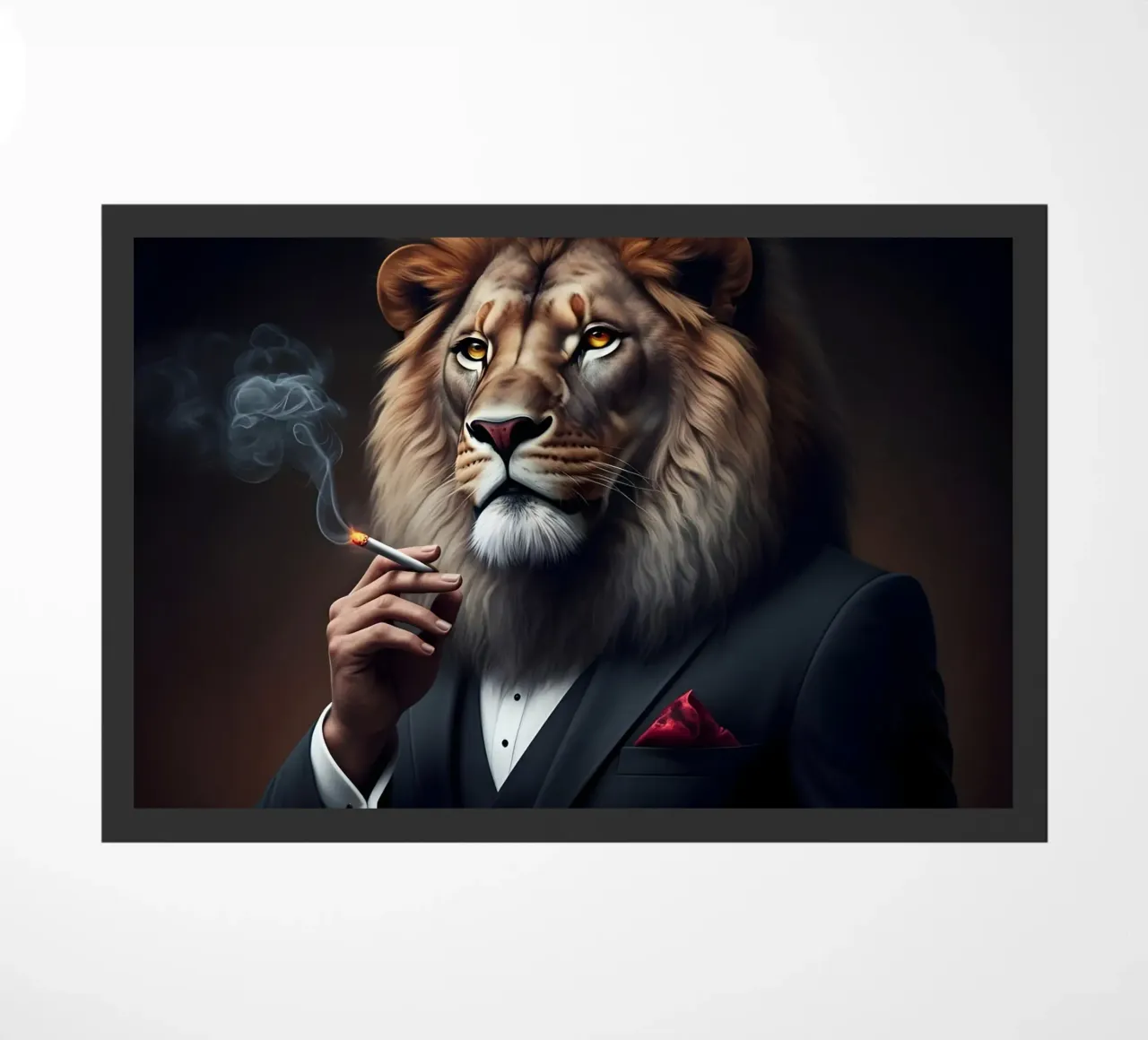 il leone reale zerbino da Art Digital Visuel