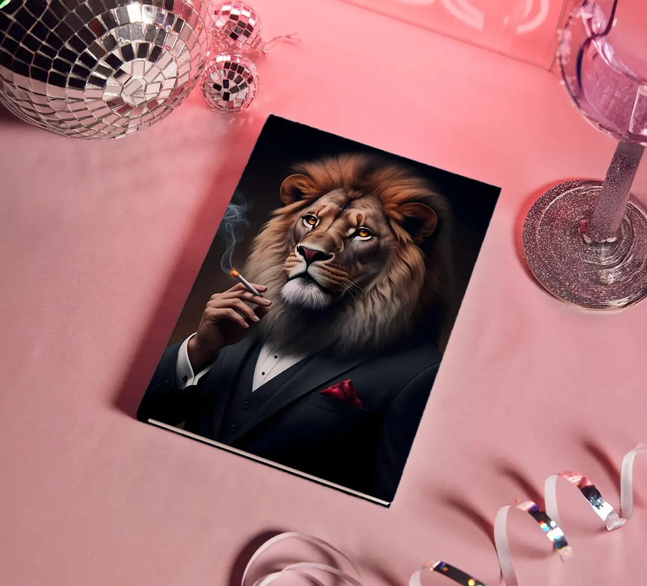 the royal lion notebook by Art Digital Visuel