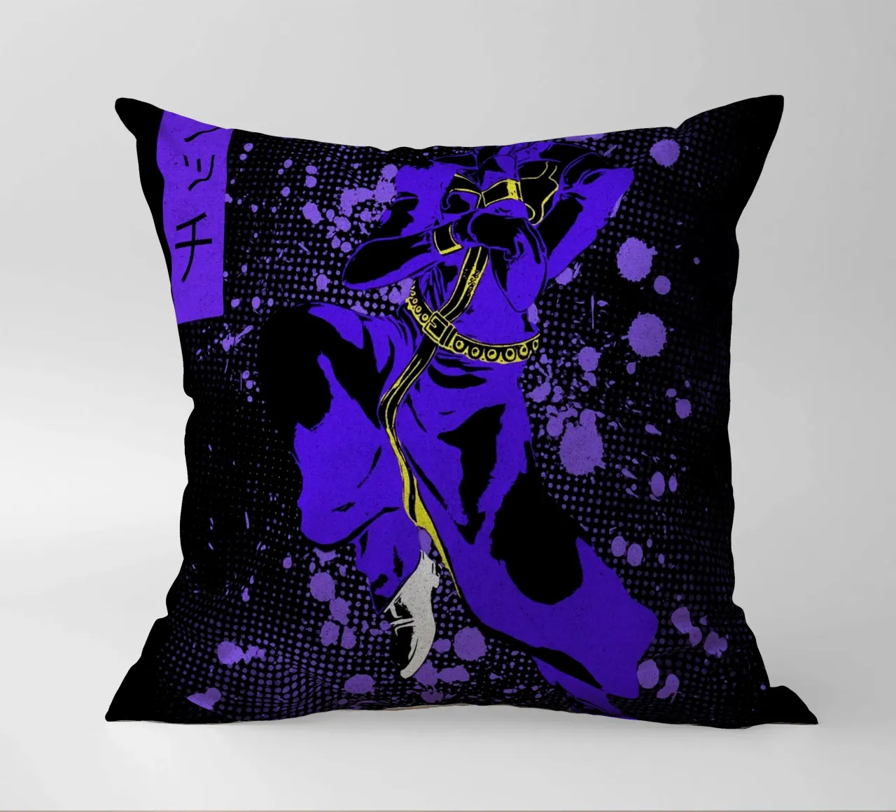 Enrico Pucci jojo cuscino da Neonartstudio
