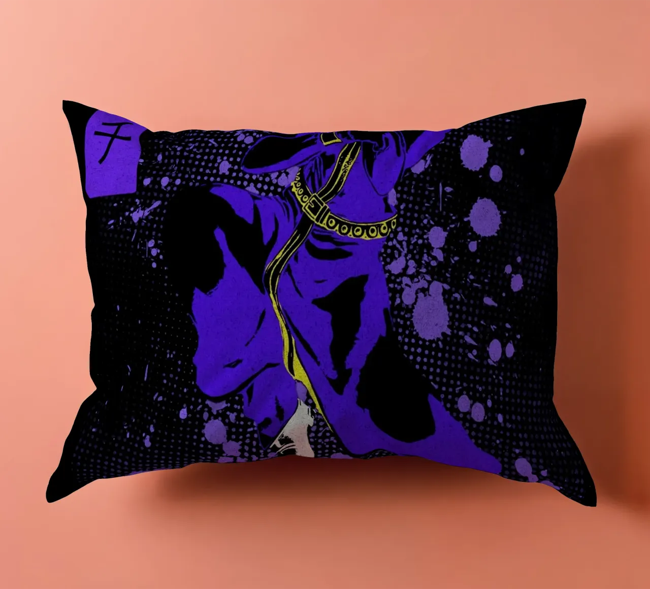 Enrico Pucci jojo cuscino da Neonartstudio