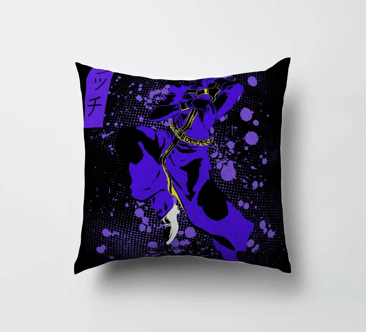 Enrico Pucci jojo cuscino da Neonartstudio