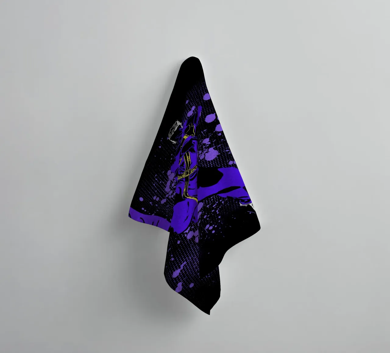 Enrico Pucci jojo asciugamano da bagno da Neonartstudio