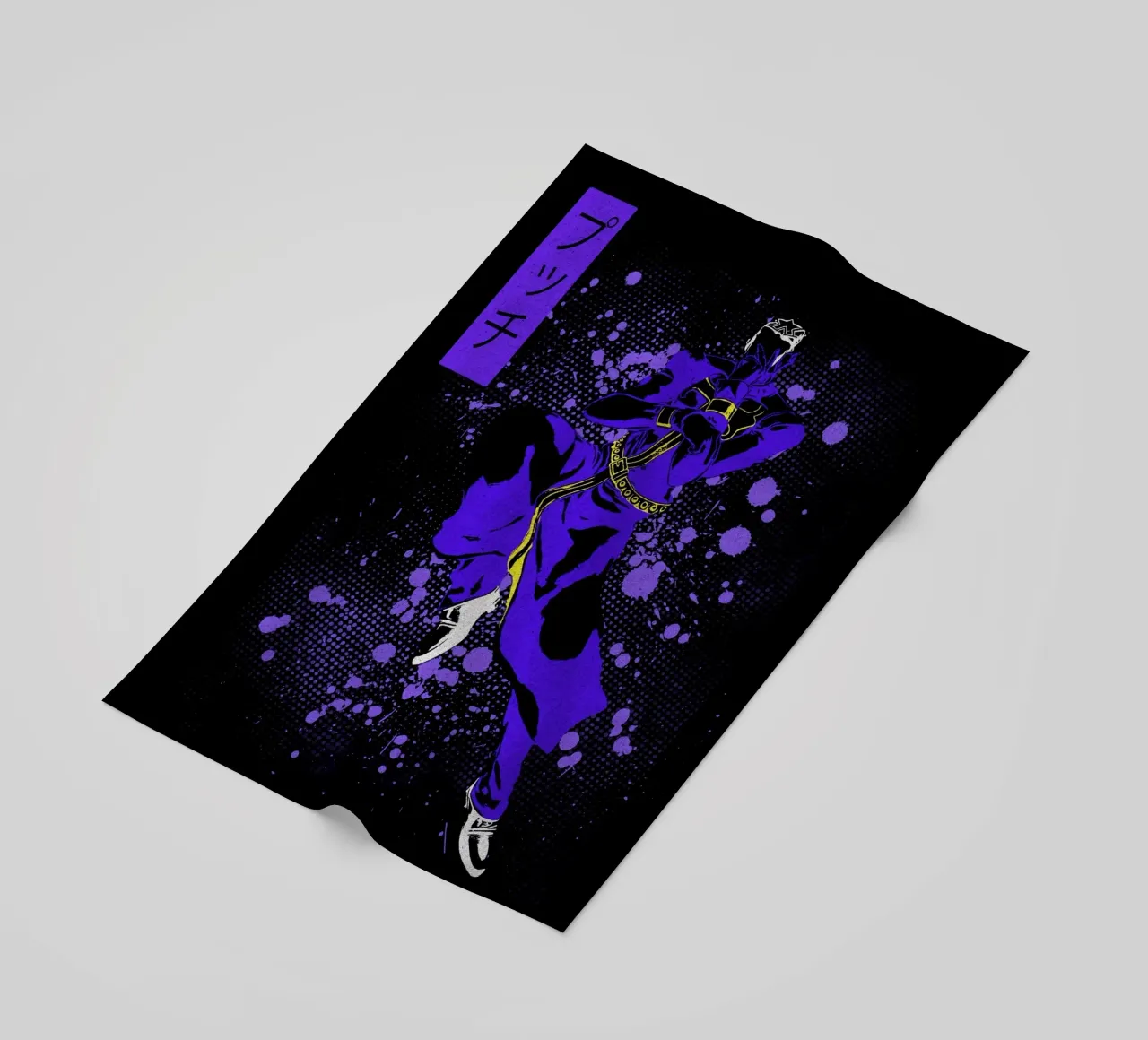Enrico Pucci jojo telo mare da Neonartstudio