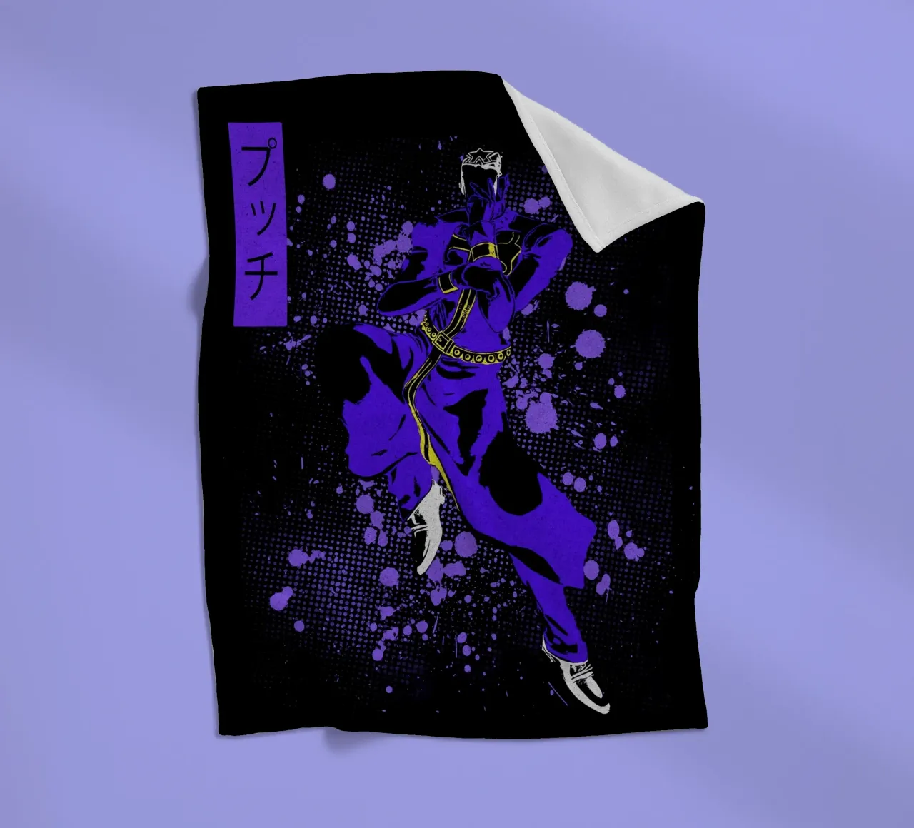 Enrico Pucci jojo coperta in pile da Neonartstudio