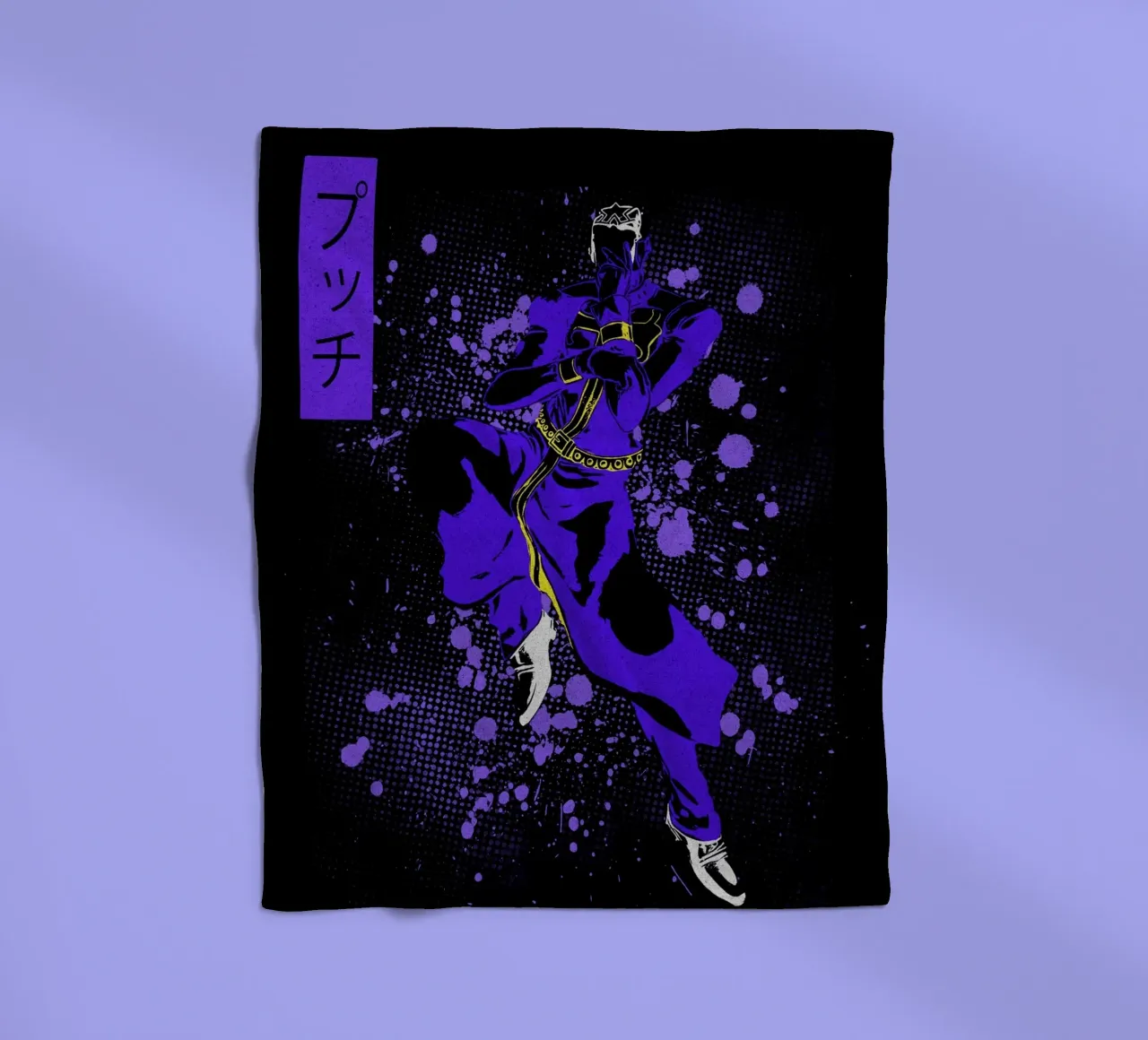 Enrico Pucci jojo coperta in pile da Neonartstudio