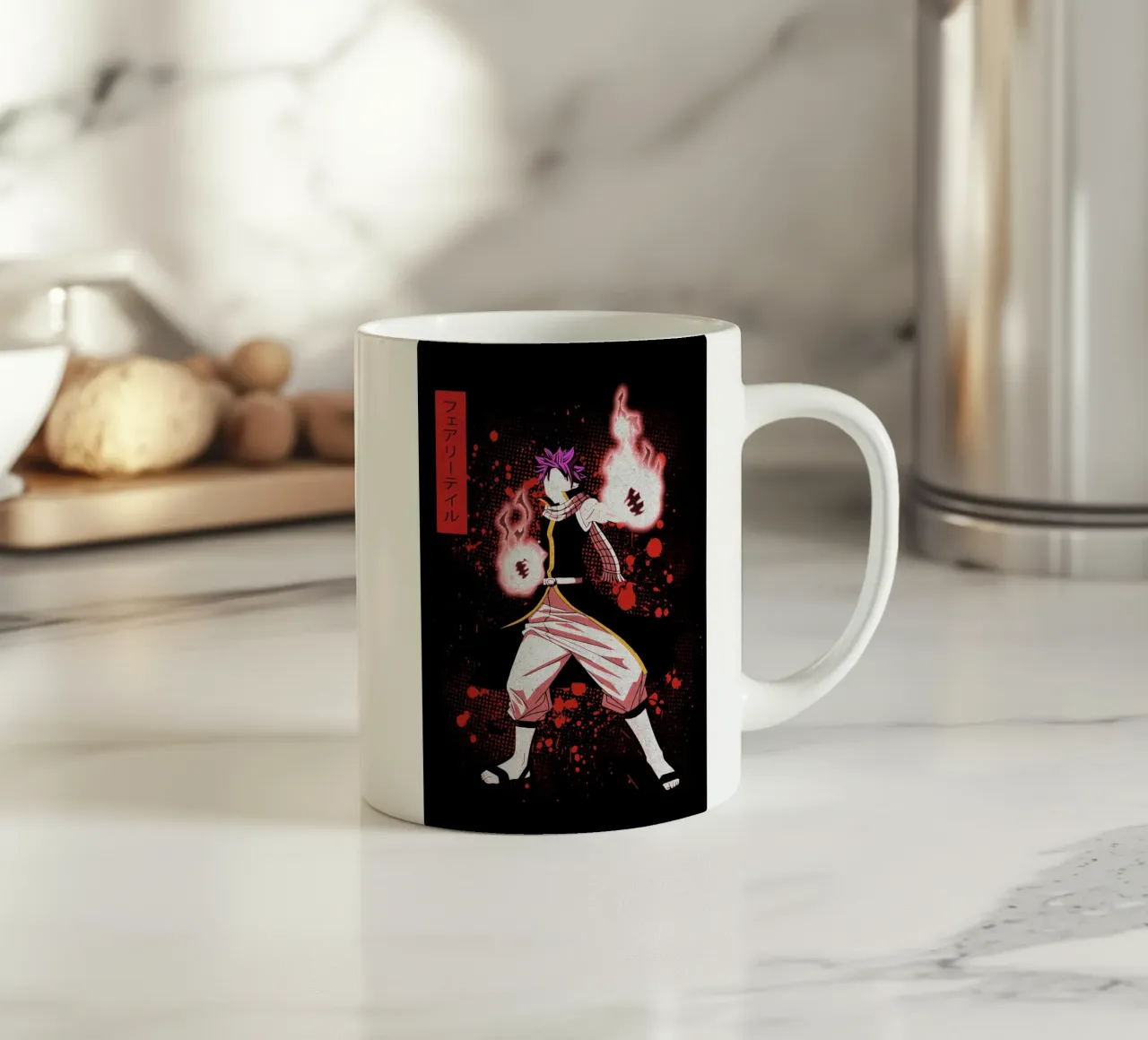 Fairy Tail tazza in ceramica da Neonartstudio