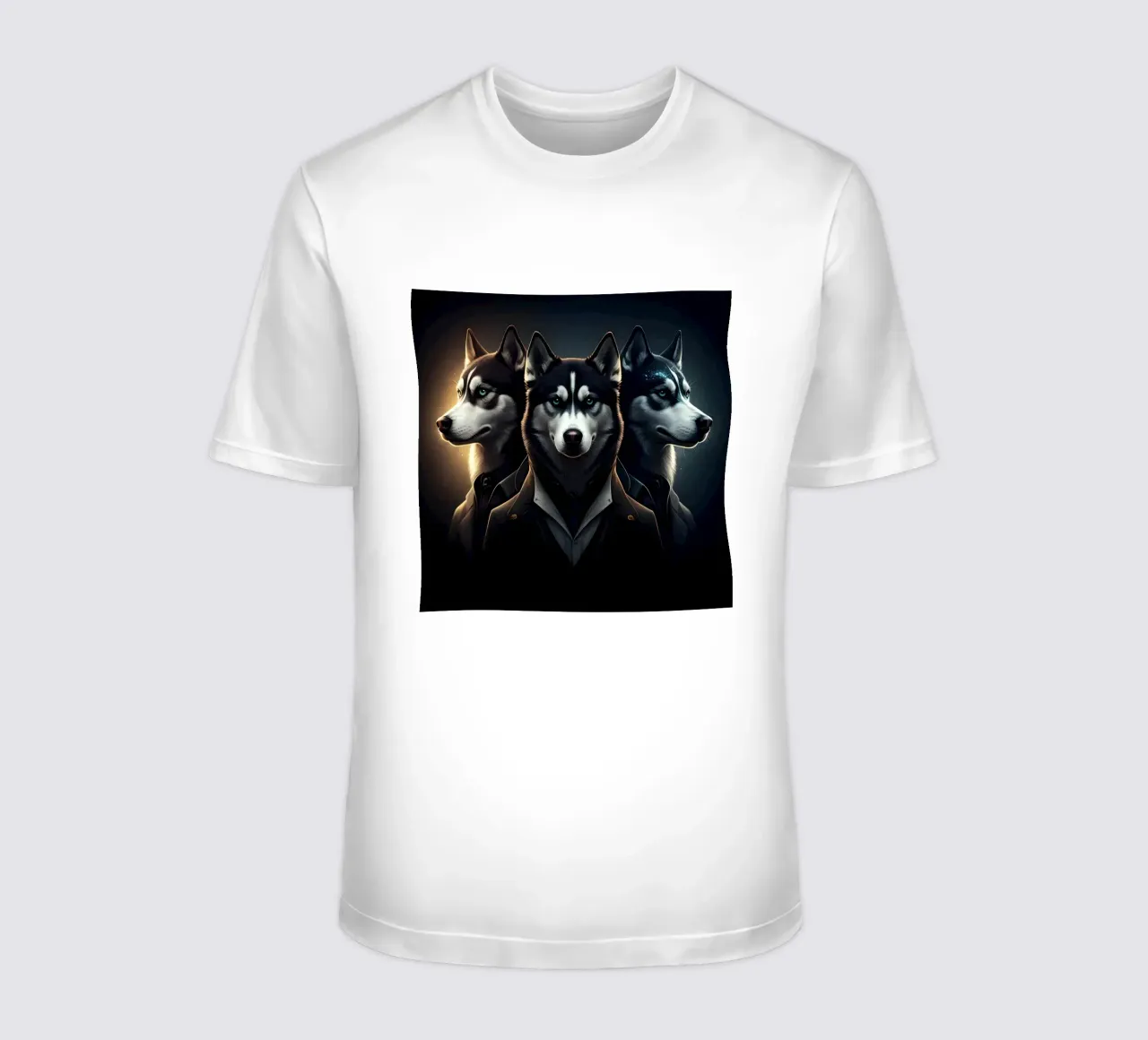HUSKY t-shirt da Art Digital Visuel