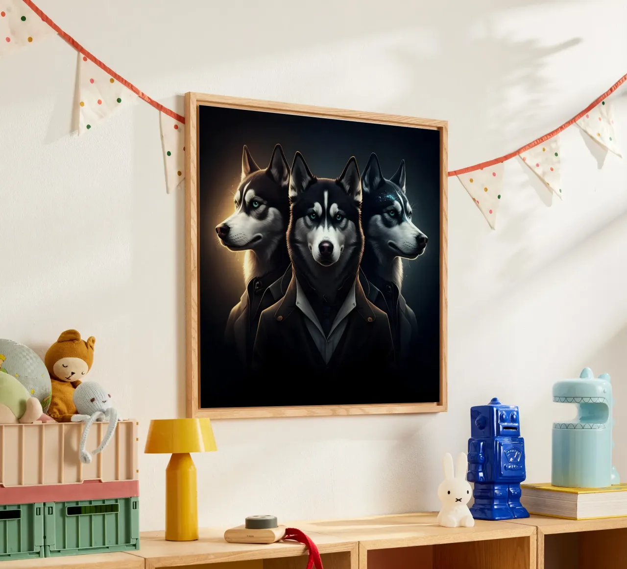 HUSKY plexiglass da Art Digital Visuel