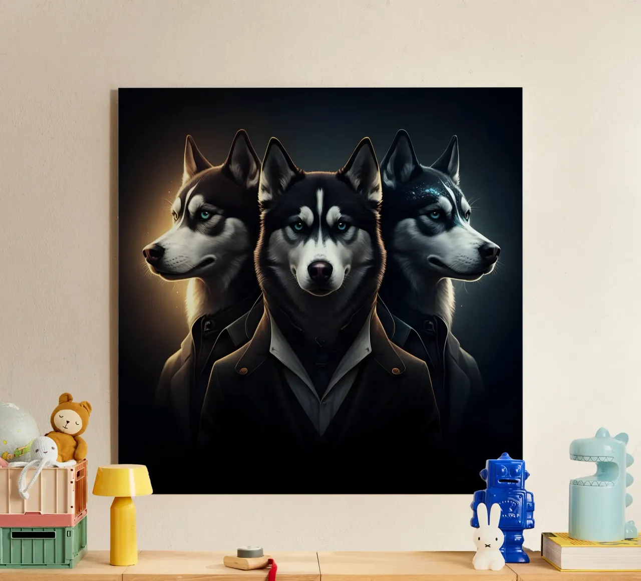 HUSKY plexiglass da Art Digital Visuel