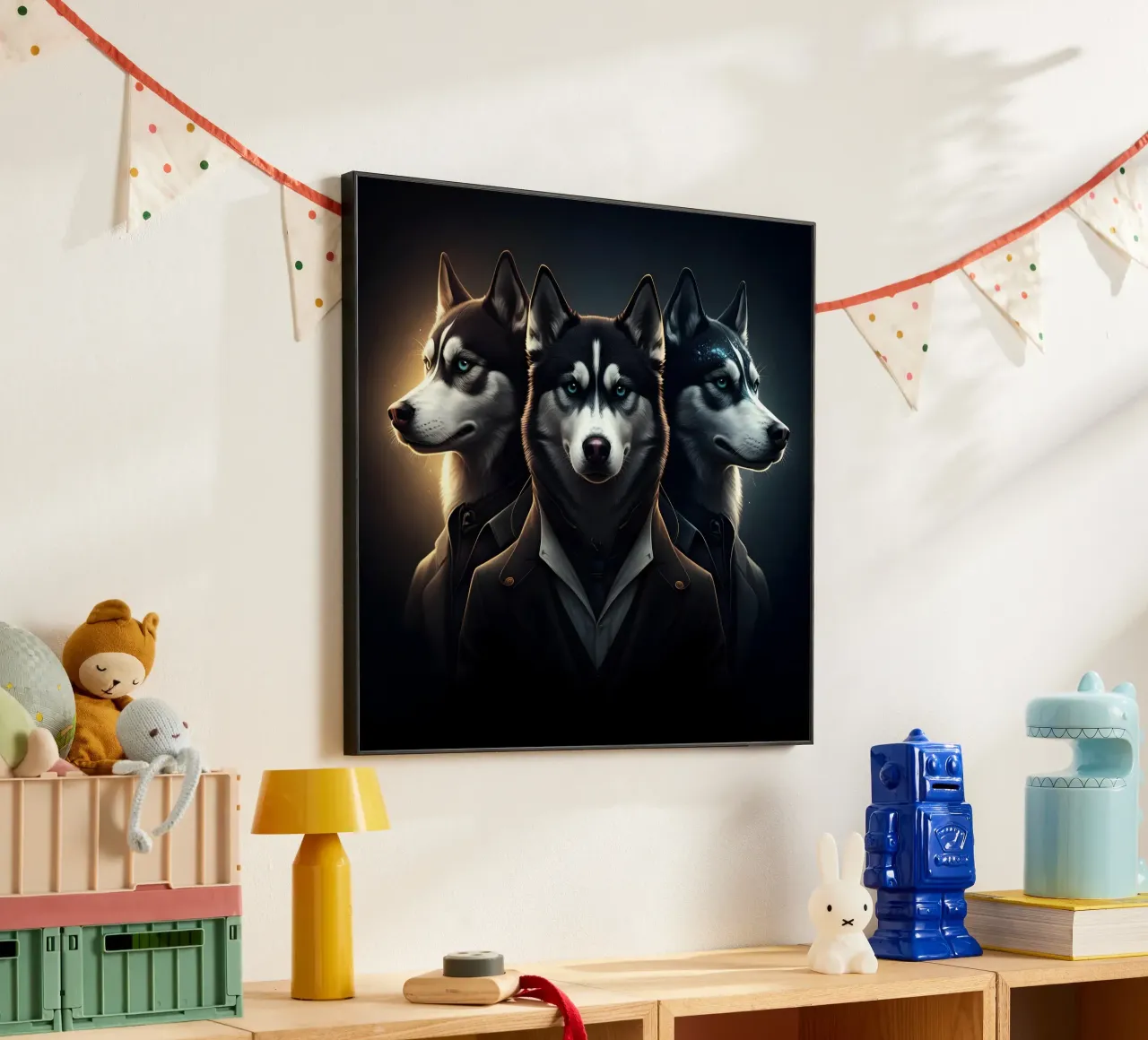 HUSKY alluminio dibond da Art Digital Visuel