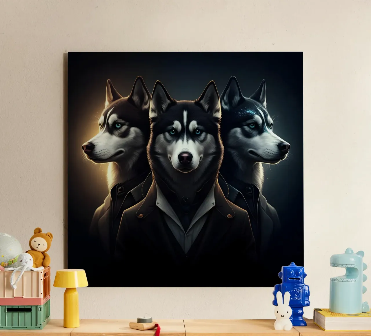 HUSKY alluminio dibond da Art Digital Visuel