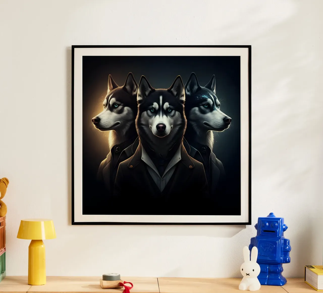 HUSKY poster da Art Digital Visuel