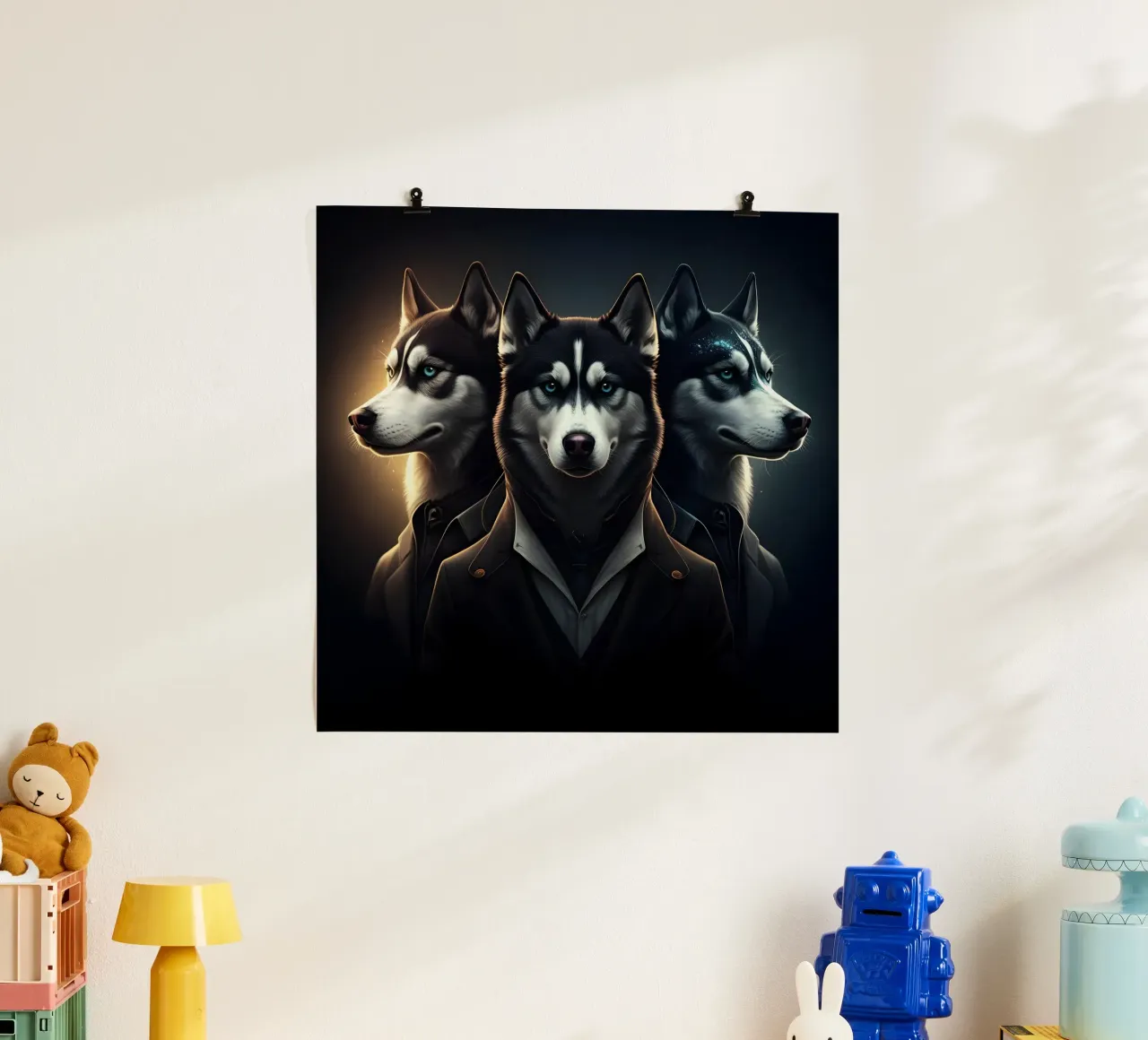 HUSKY poster da Art Digital Visuel