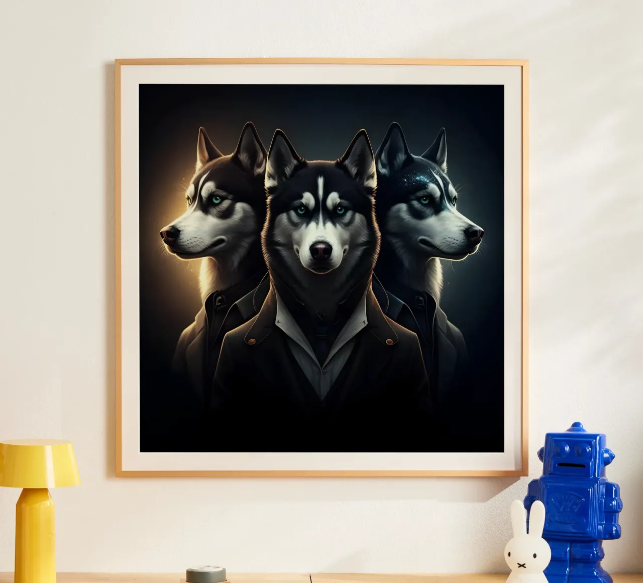 HUSKY poster da Art Digital Visuel