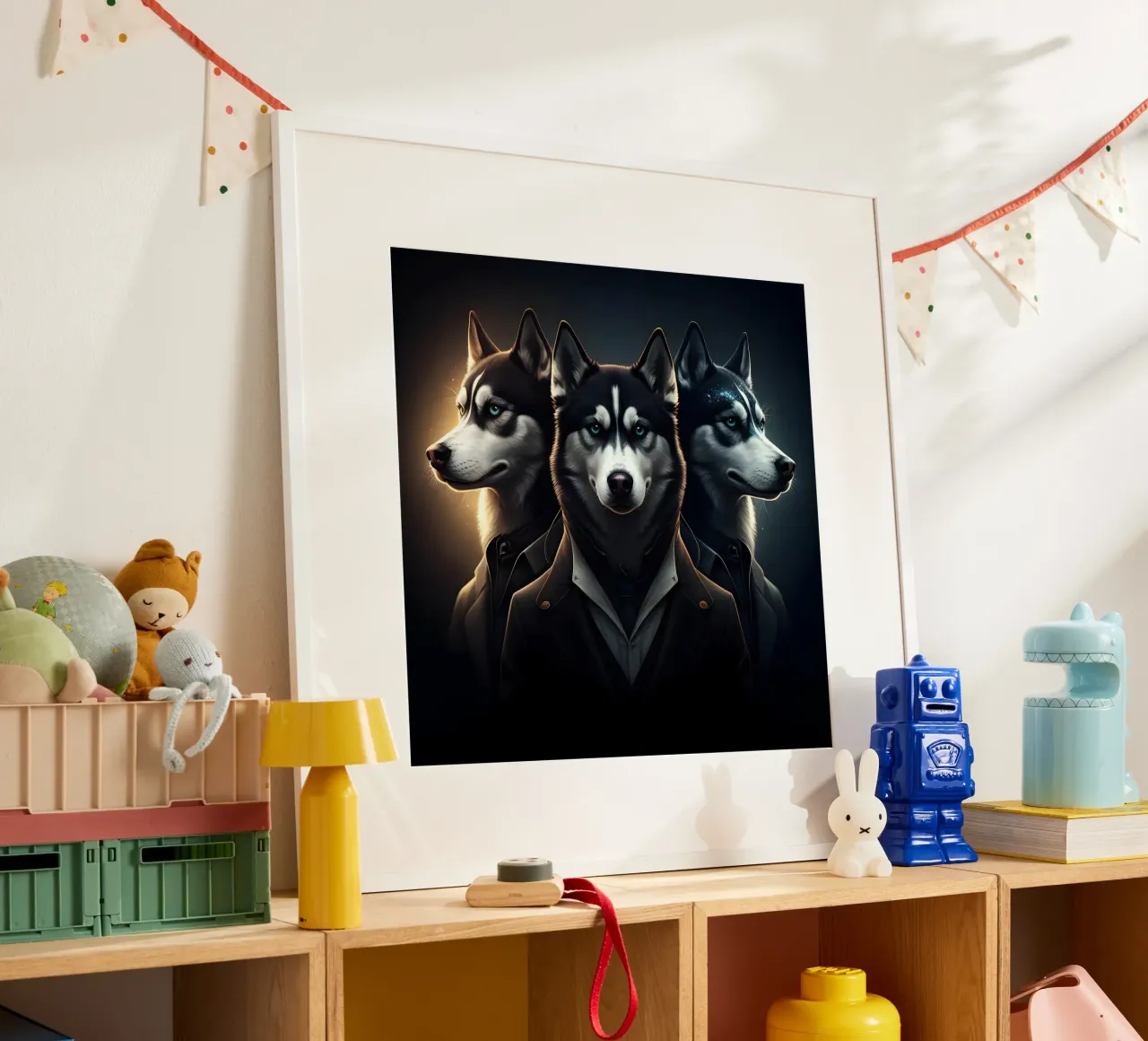 HUSKY poster da Art Digital Visuel