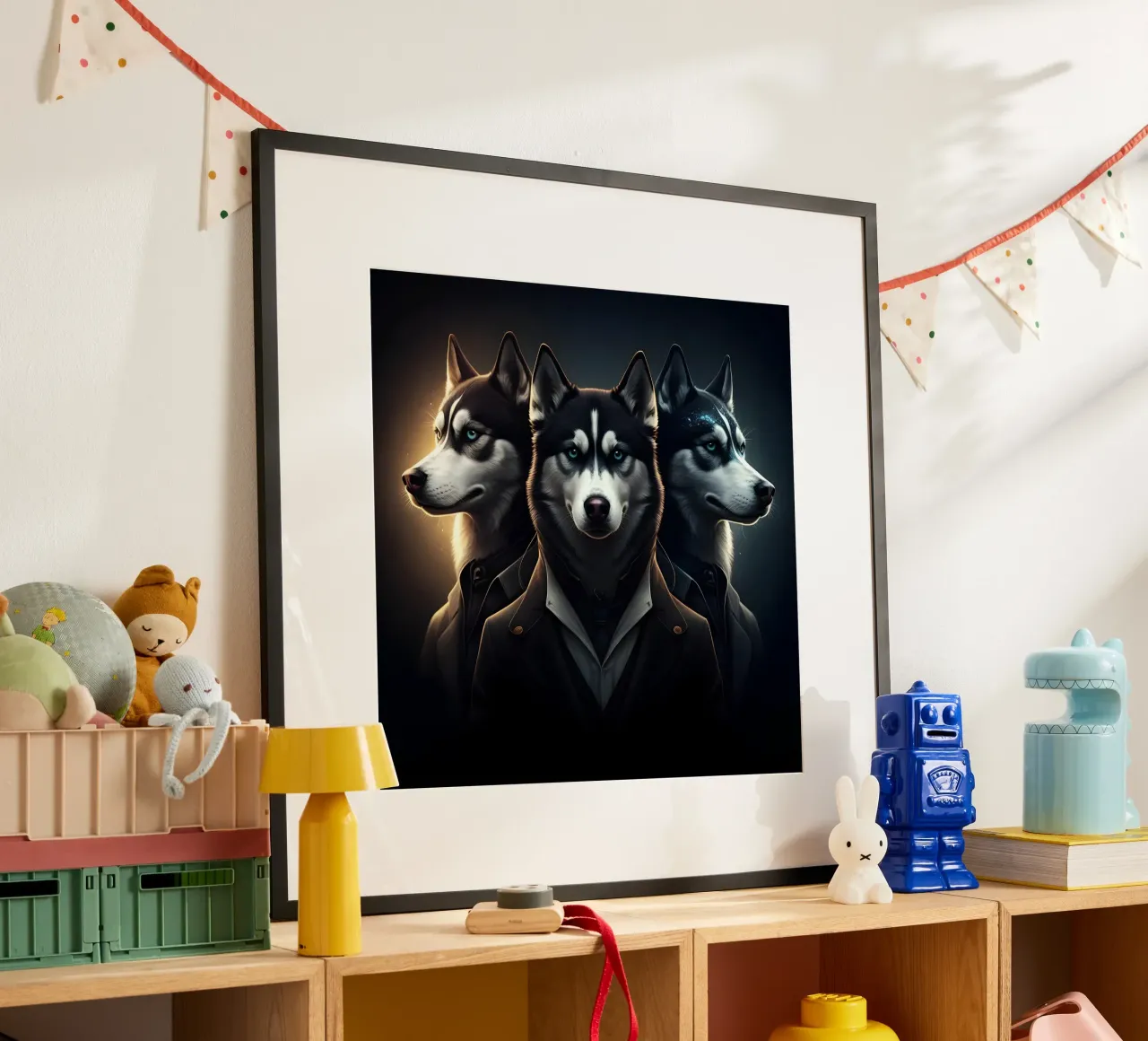 HUSKY poster da Art Digital Visuel