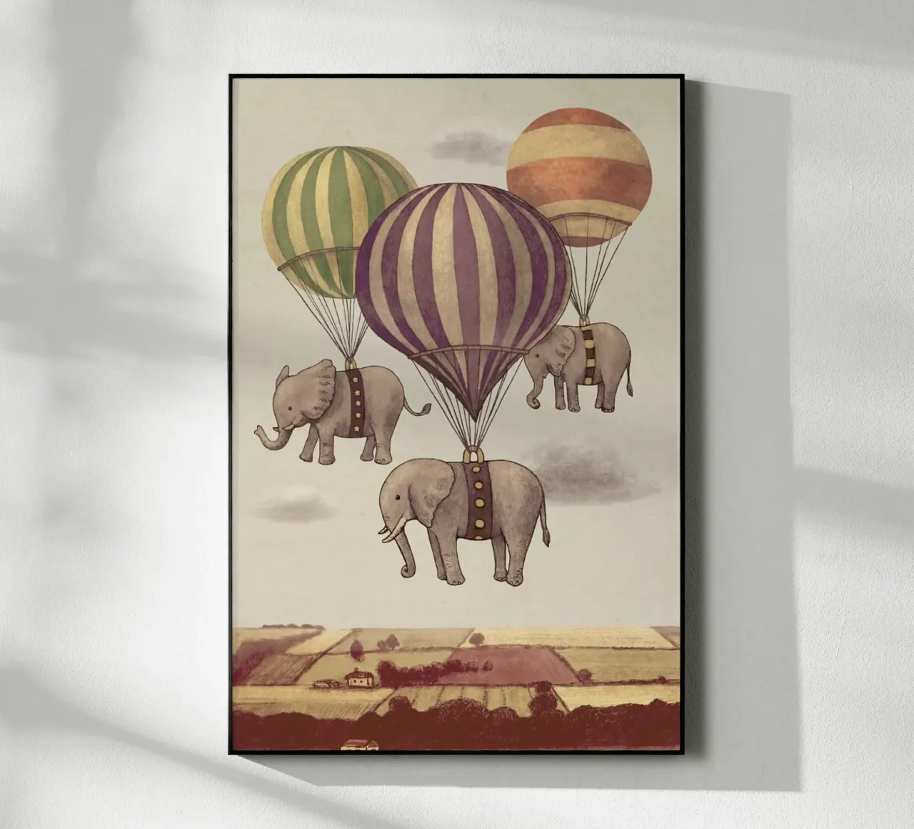 Flight of the Elephants plexiglass da Terry Fan