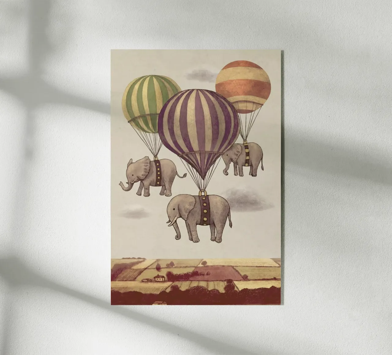 Flight of the Elephants plexiglass da Terry Fan
