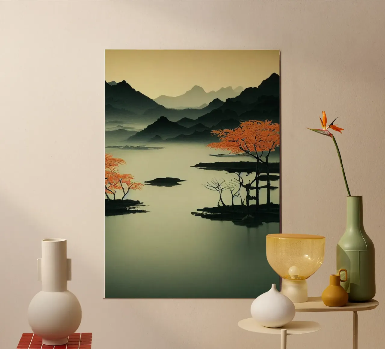 GIAPPONE ZEN alluminio dibond da Art Digital Visuel
